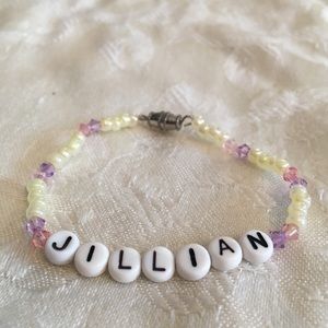 JILLIAN 6” personalized name Bracelet-NEW